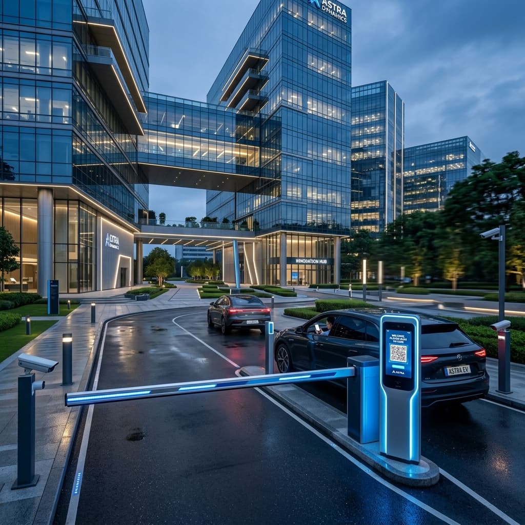 Corporate Campuses & Offices — VeiloScan QR access control